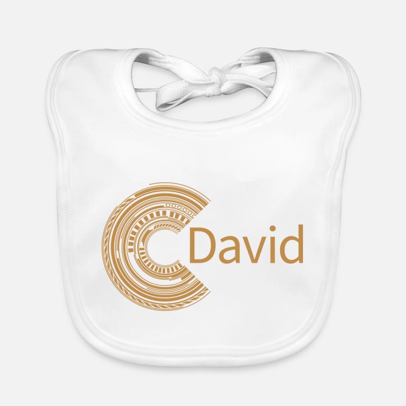 Für David Baby Bio-Lätzchen