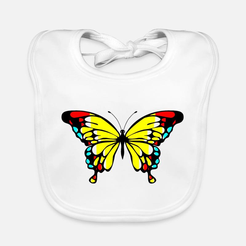 Papillon Bavoir bio Bébé