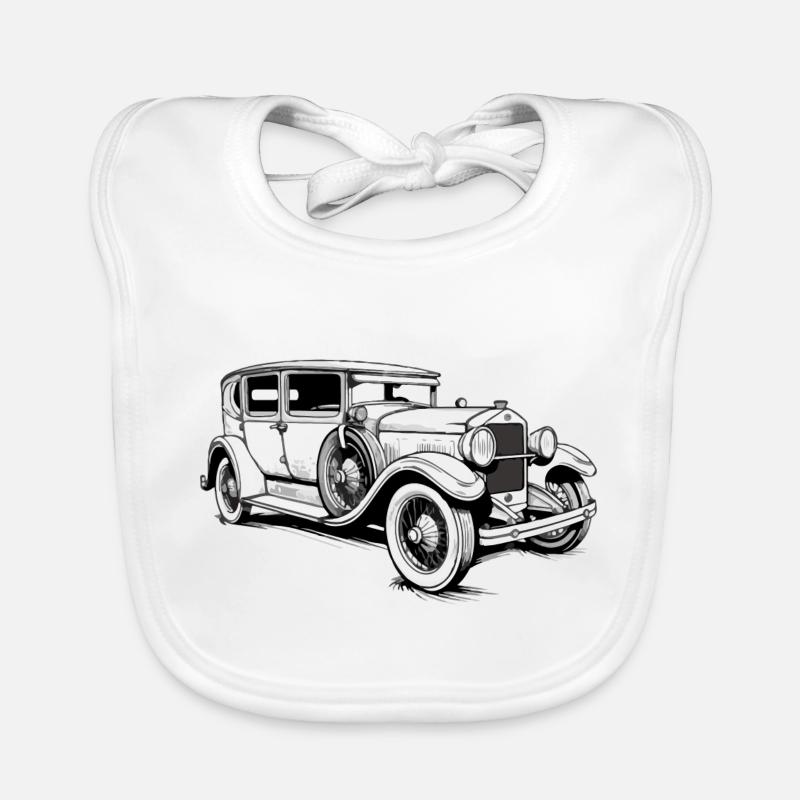 Oldtimer Baby Bio-Lätzchen