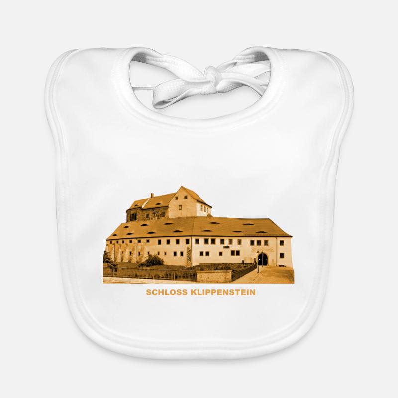 Klippenstein Schloss Radeberg Saxony Organic Baby Bibs