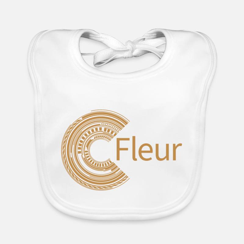 Pour Fleur Bavoir bio Bébé