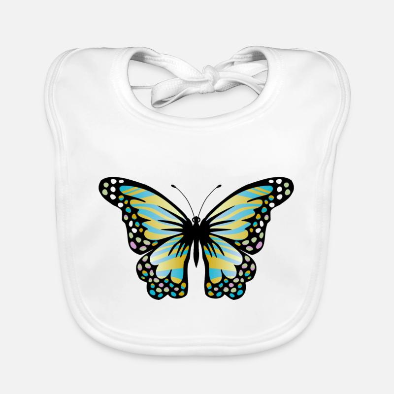 Papillon Bavoir bio Bébé