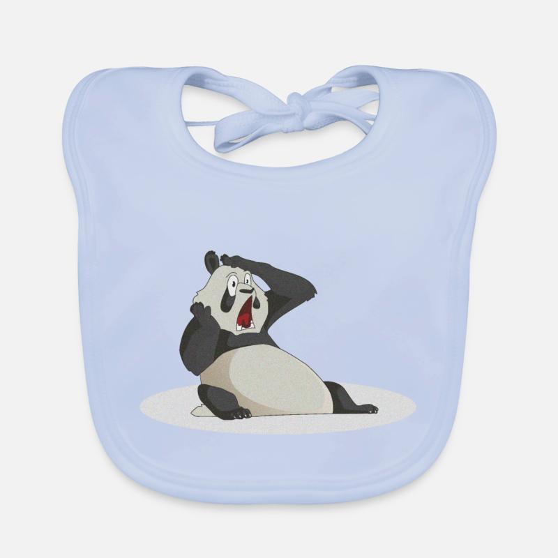 Panda Baby Bio-Lätzchen