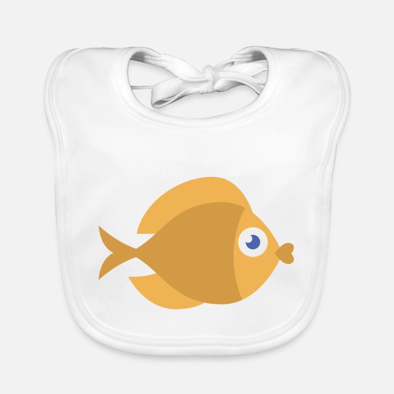 Meerestiere Baby Bio-Lätzchen