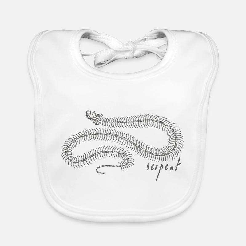 Snake Organic Baby Bibs