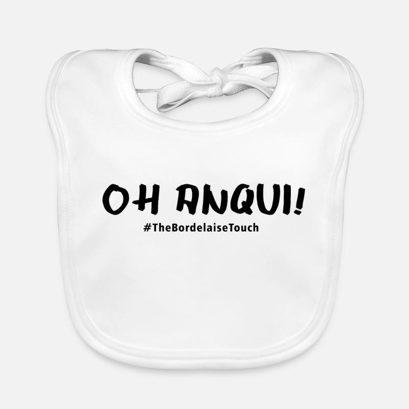 Oh anqui! Bavoir bio Bébé