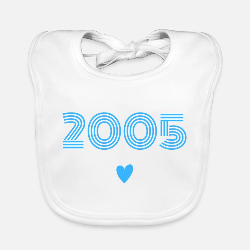 Né en 2005 garçon Bavoir bio Bébé