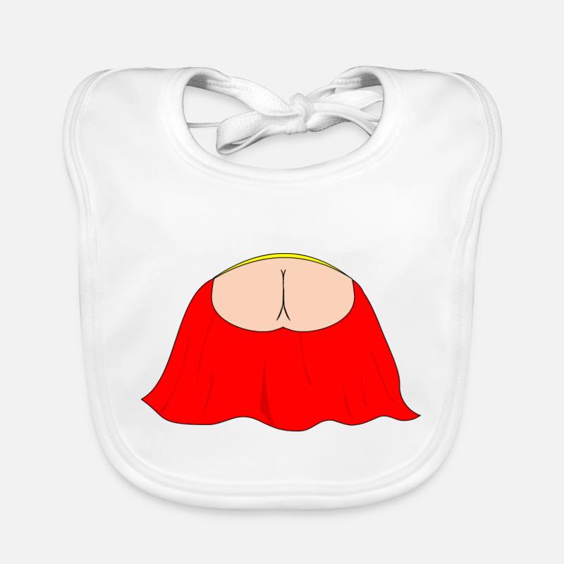 Flying Bum - Flying upwards Organic Baby Bibs
