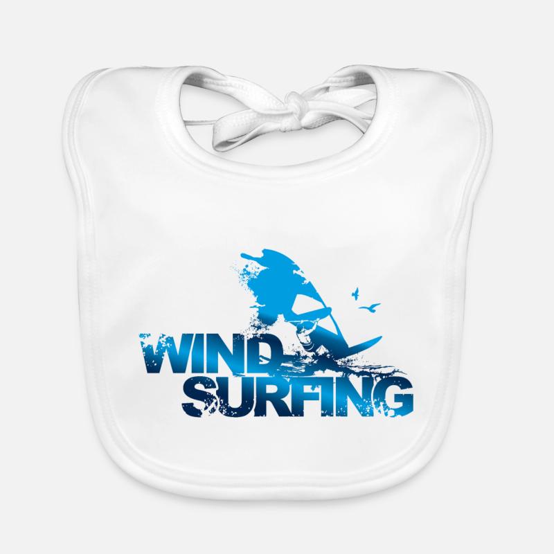 Windsurfers Organic Baby Bibs