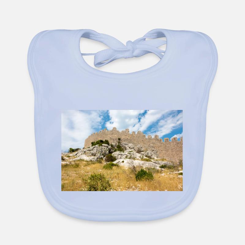 Le mur d’Oštrica (Bedem Grebastica) Croatie Bavoir bio Bébé