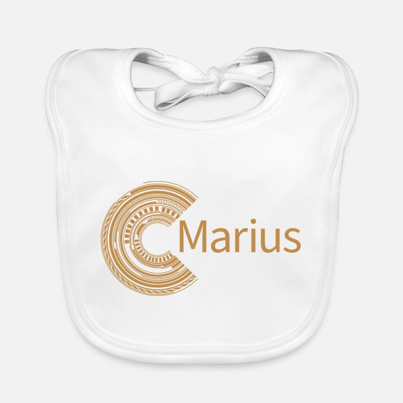 For Marius Organic Baby Bibs