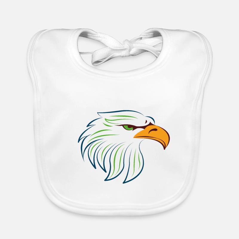 EAGLE LOGO Bavoir bio Bébé
