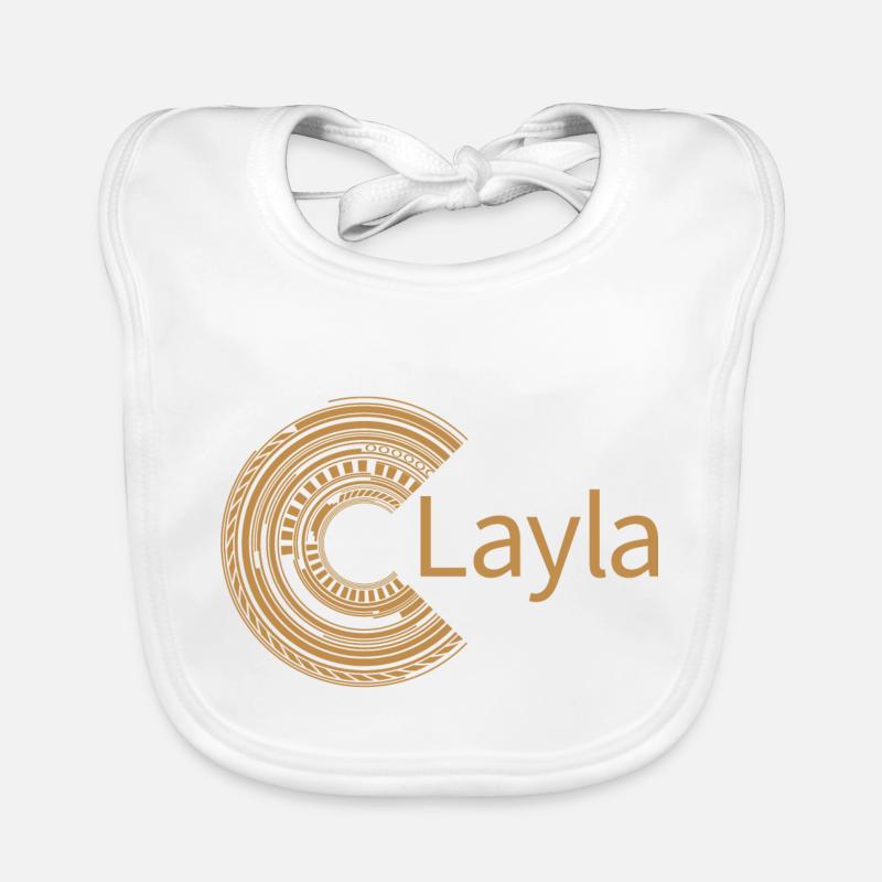For Layla Organic Baby Bibs