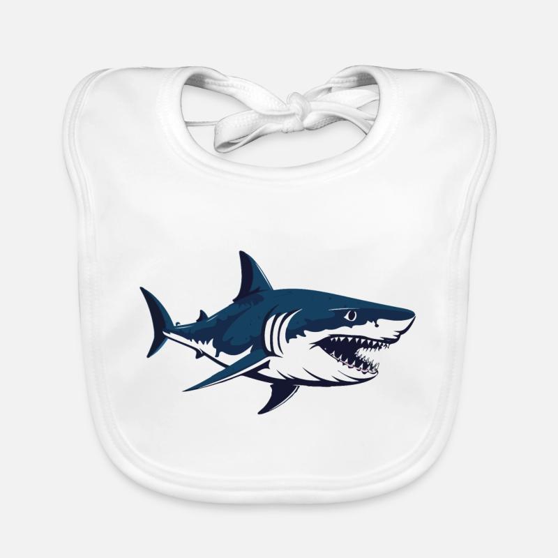 Requin Bavoir bio Bébé