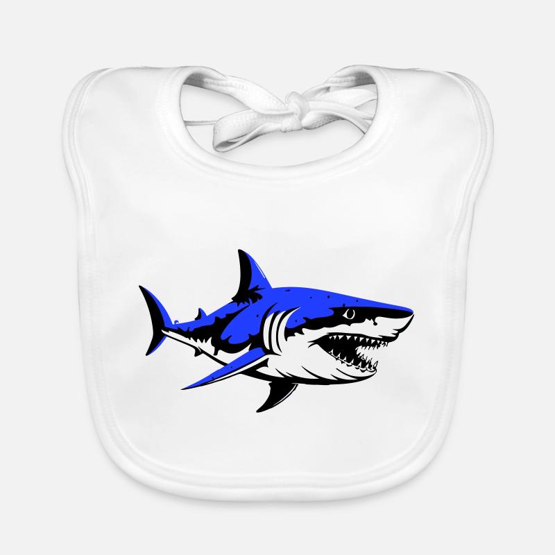 Requin Bavoir bio Bébé