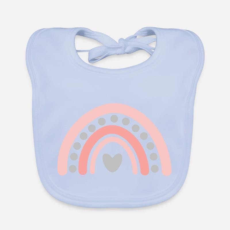 Rainbow Organic Baby Bibs