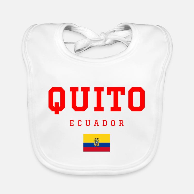 Quito Ecuador Baby Bio-Lätzchen