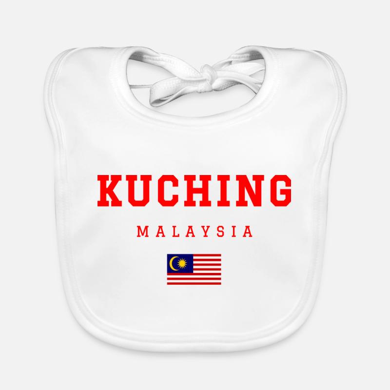 Kuching Malaysia Baby Bio-Lätzchen