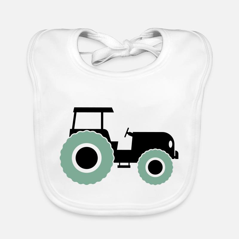 traktor Baby Bio-Lätzchen