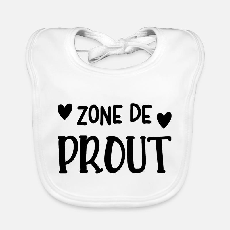 zone de prout Bavoir bio Bébé