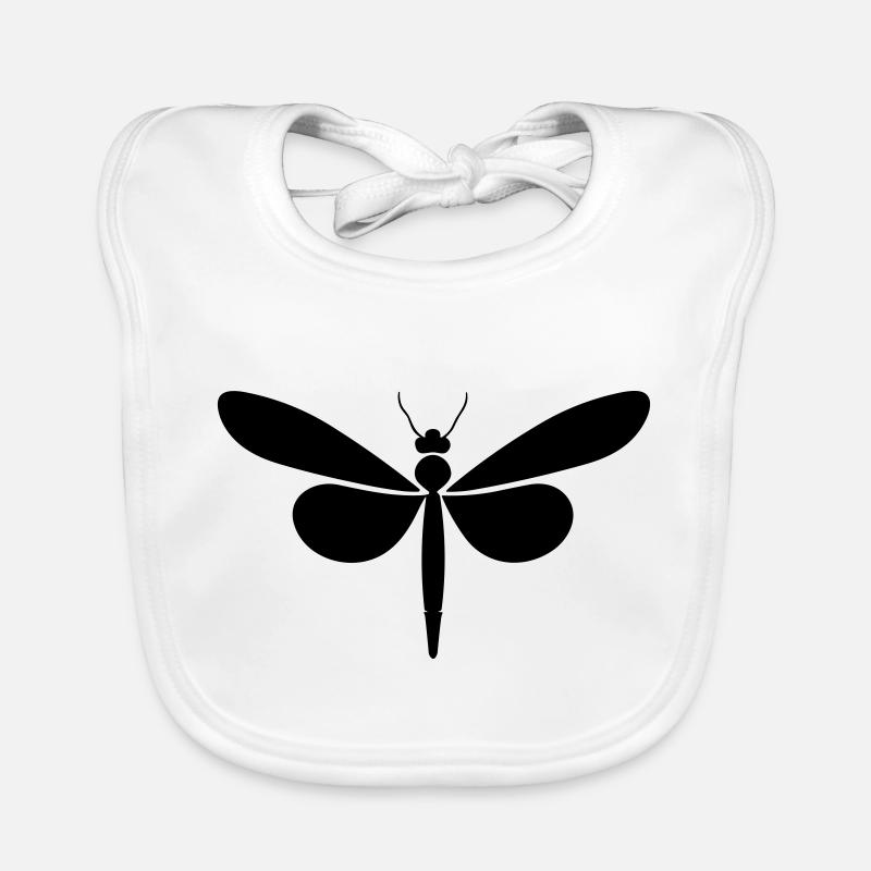 Libellule Bavoir bio Bébé
