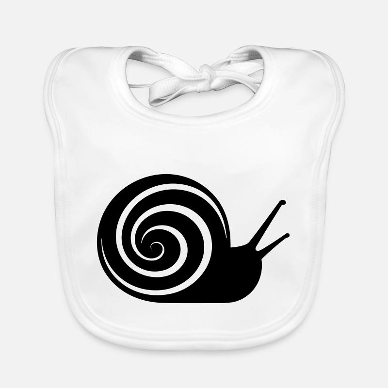 d'escargot Bavoir bio Bébé