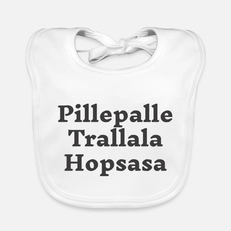 Pillepalle Trallala Hopsasa Baby Bio-Lätzchen
