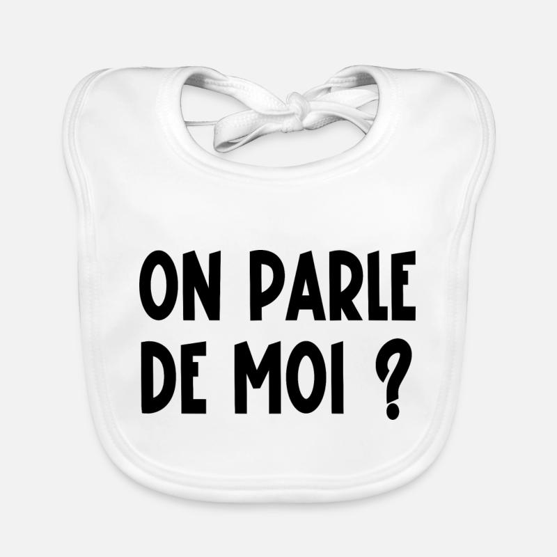 on parle de moi ? Bavoir bio Bébé