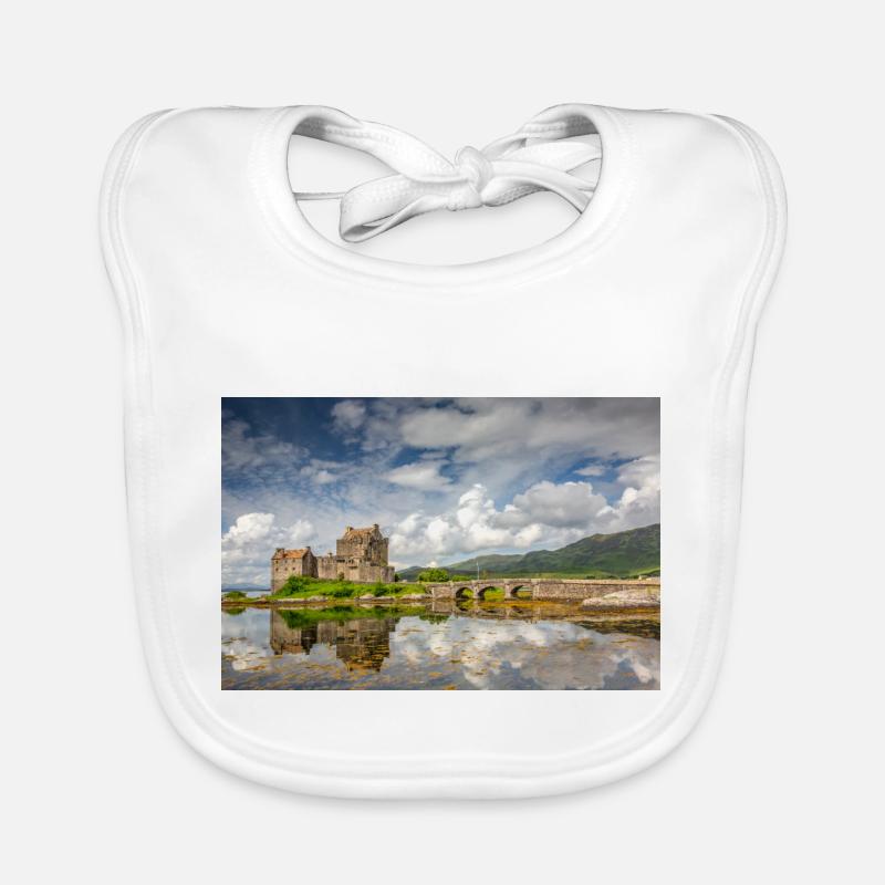 Schottland Eilean Donan Castle Baby Bio-Lätzchen