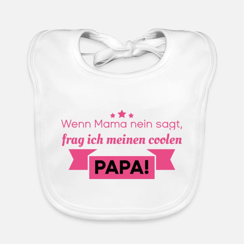 Babysprüche Baby Bio-Lätzchen