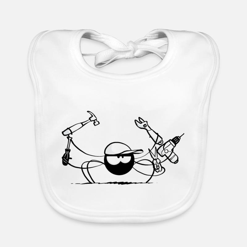 Beth die Spinne - Die DIY Baby Bio-Lätzchen