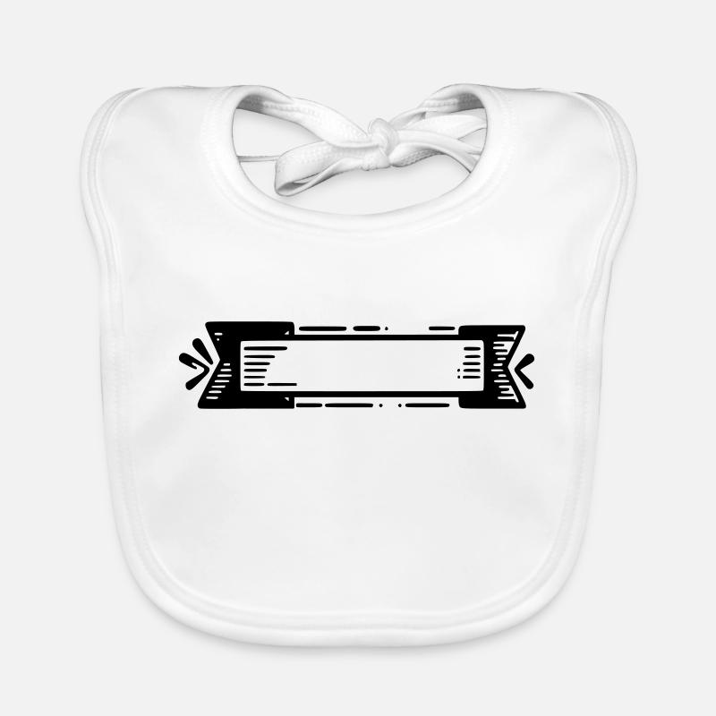 Bouclier de bannière Bavoir bio Bébé