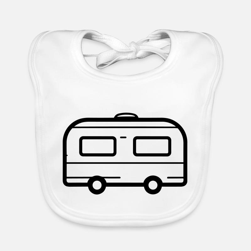 Kleiner Wohnwagen Baby Bio-Lätzchen