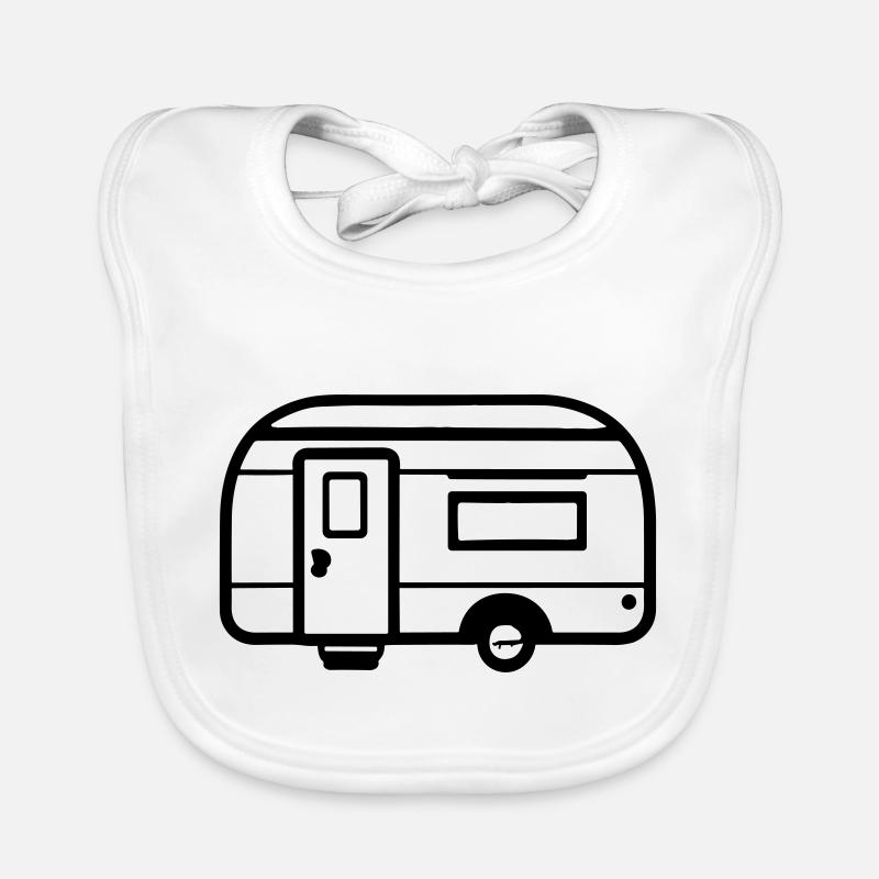 Kleiner Wohnwagen Baby Bio-Lätzchen