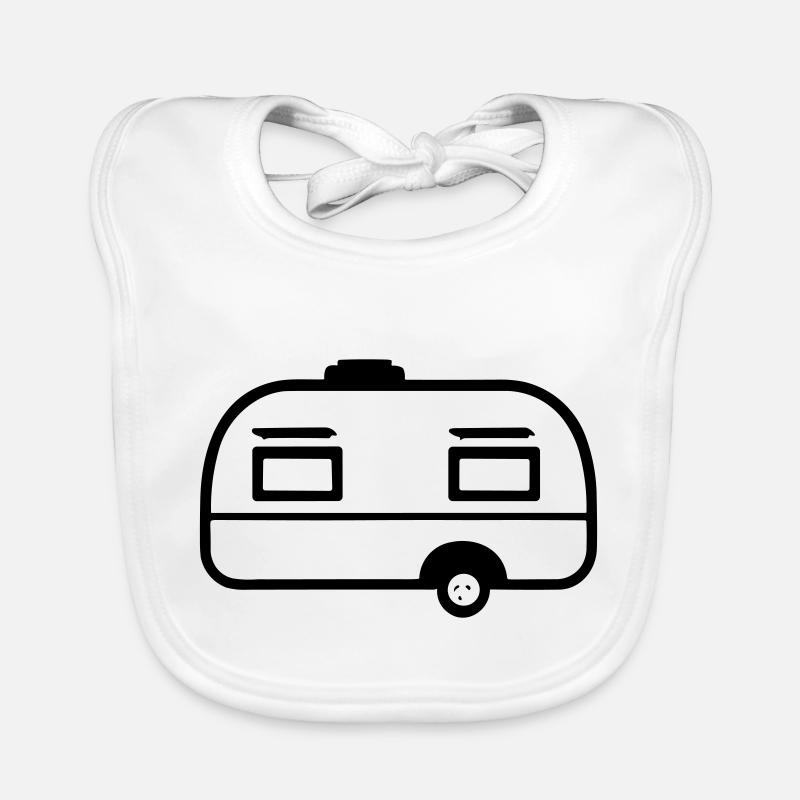 Kleiner Wohnwagen Baby Bio-Lätzchen