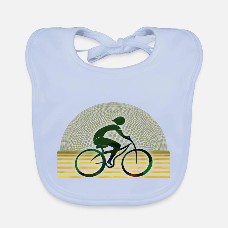 Cyclist Organic Baby Bibs
