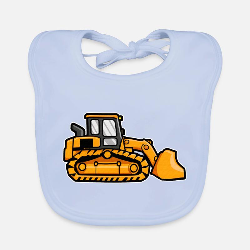 Pelle sur chenilles Bavoir bio Bébé