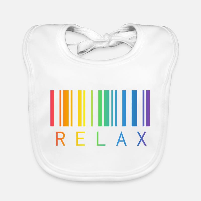 RELAX BARCODE STRICHCODE Baby Bio-Lätzchen