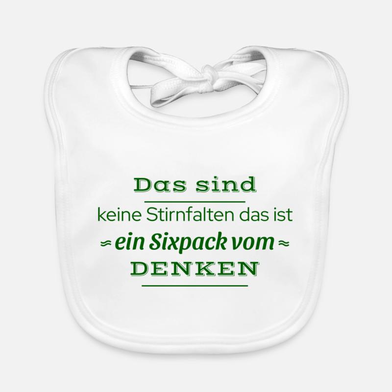 lehrer spruch Baby Bio-Lätzchen