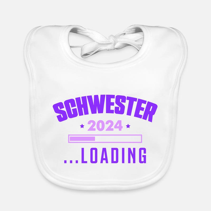 schwester 2024 Baby Bio-Lätzchen
