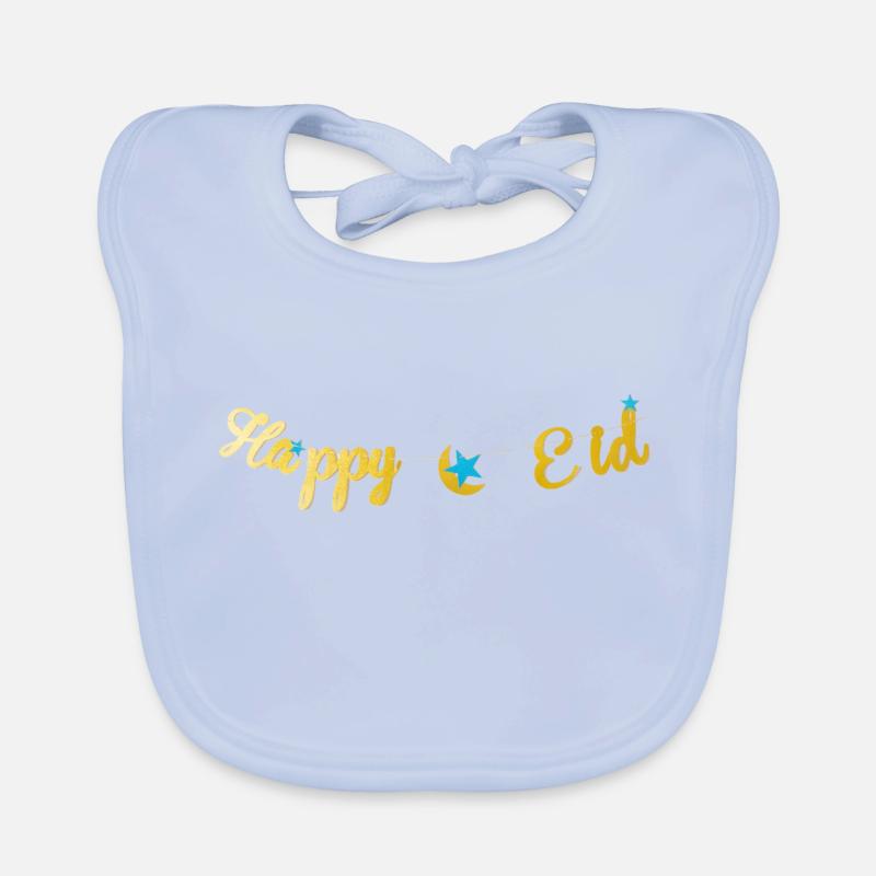 Happy Eid Bavoir bio Bébé