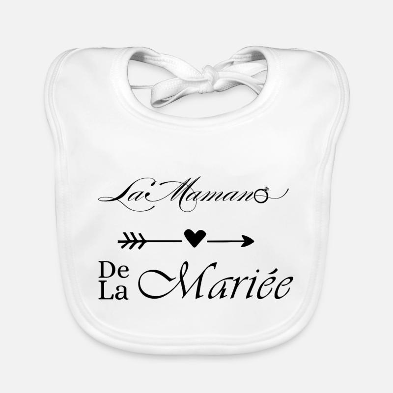 Die Mutter der Braut Baby Bio-Lätzchen