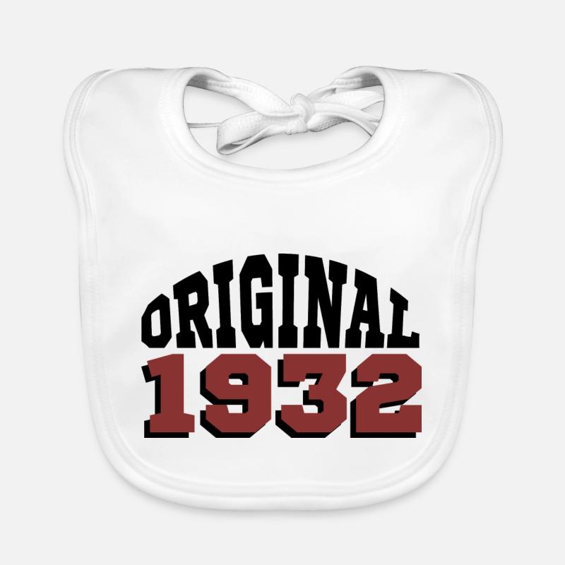 Original 1932 Bavoir bio Bébé