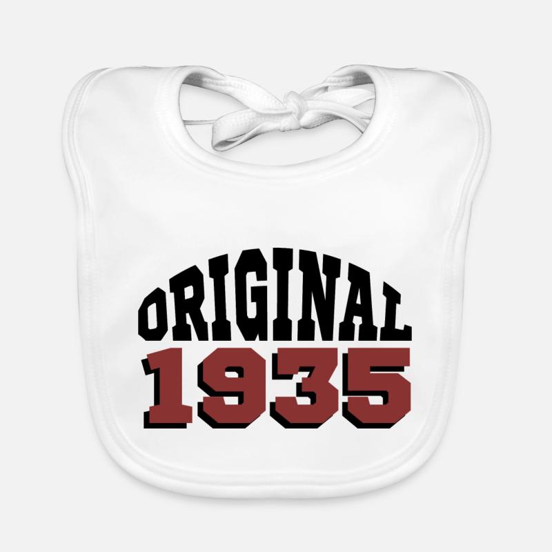 Original 1935 Bavoir bio Bébé