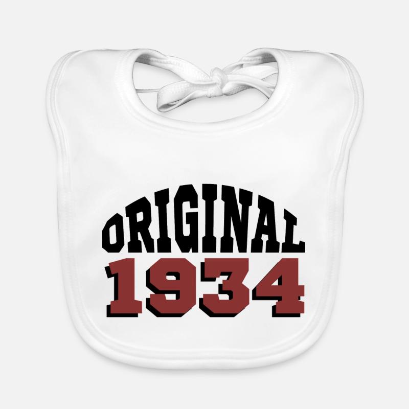 Original 1934 Bavoir bio Bébé
