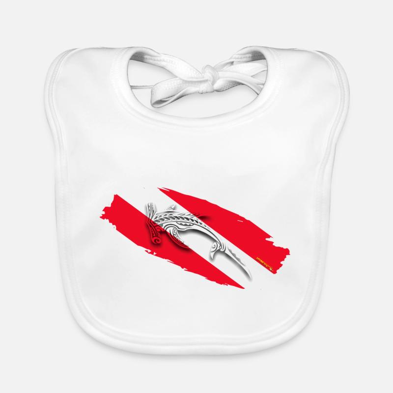 Plongée Shark Bavoir bio Bébé