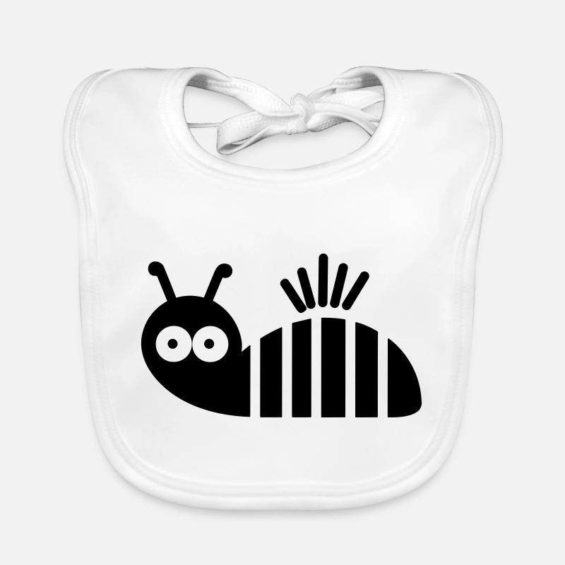caterpillar Organic Baby Bibs