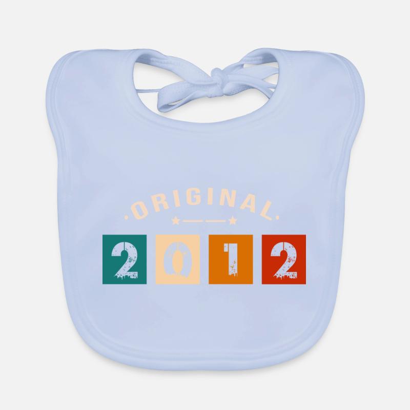 Original 2012 Vintage - Présent D’anniversaire 201 Bavoir bio Bébé