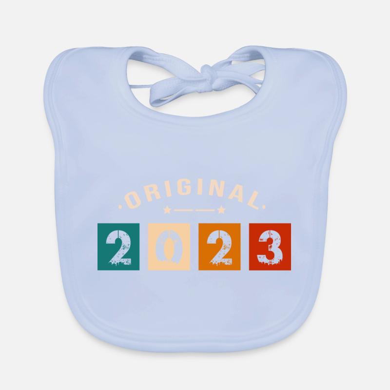 Original 2023 Vintage - Geburtstagsgeschenk 202 Baby Bio-Lätzchen