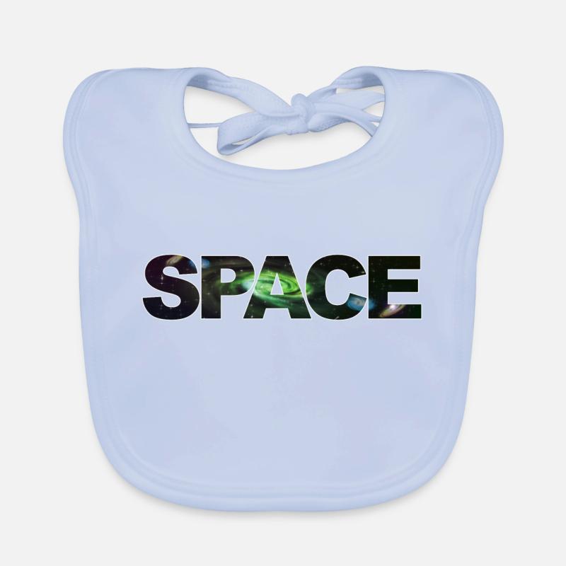 Space #2 Baby Bio-Lätzchen